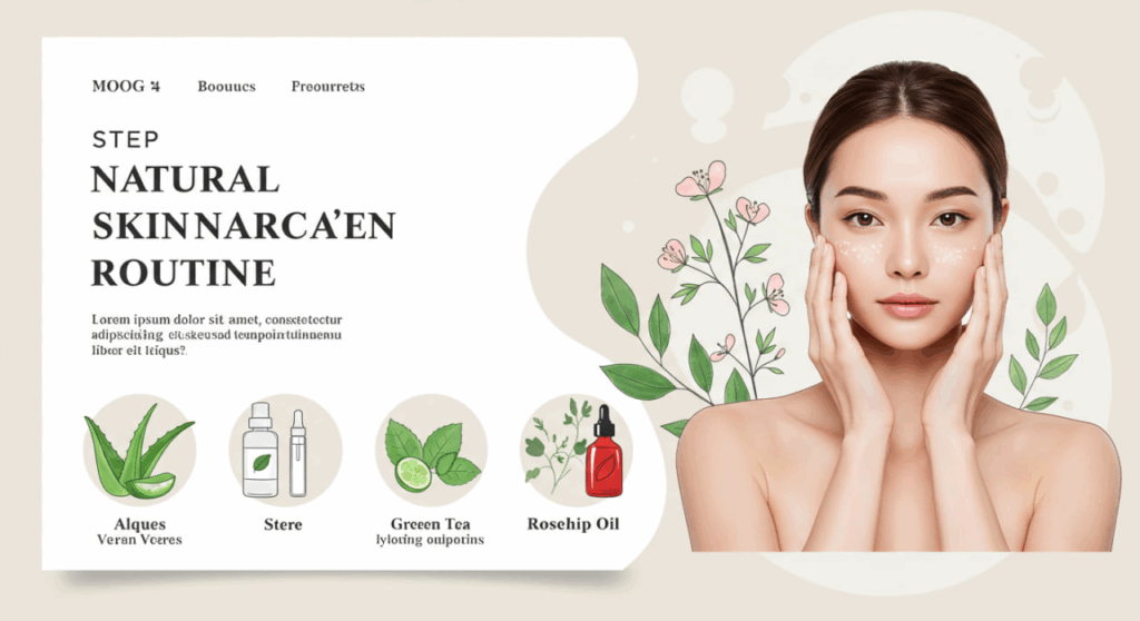 5 Natural Skincare Routines for Glowing Skin 5 Natural Skincare Routines for Glowing Skin